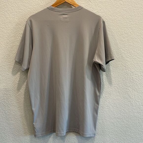 Columbia Gray Omni Freeze Zero Sweat Activated Cooling Crew Neck T Shirt Size M - Picture 5 of 7